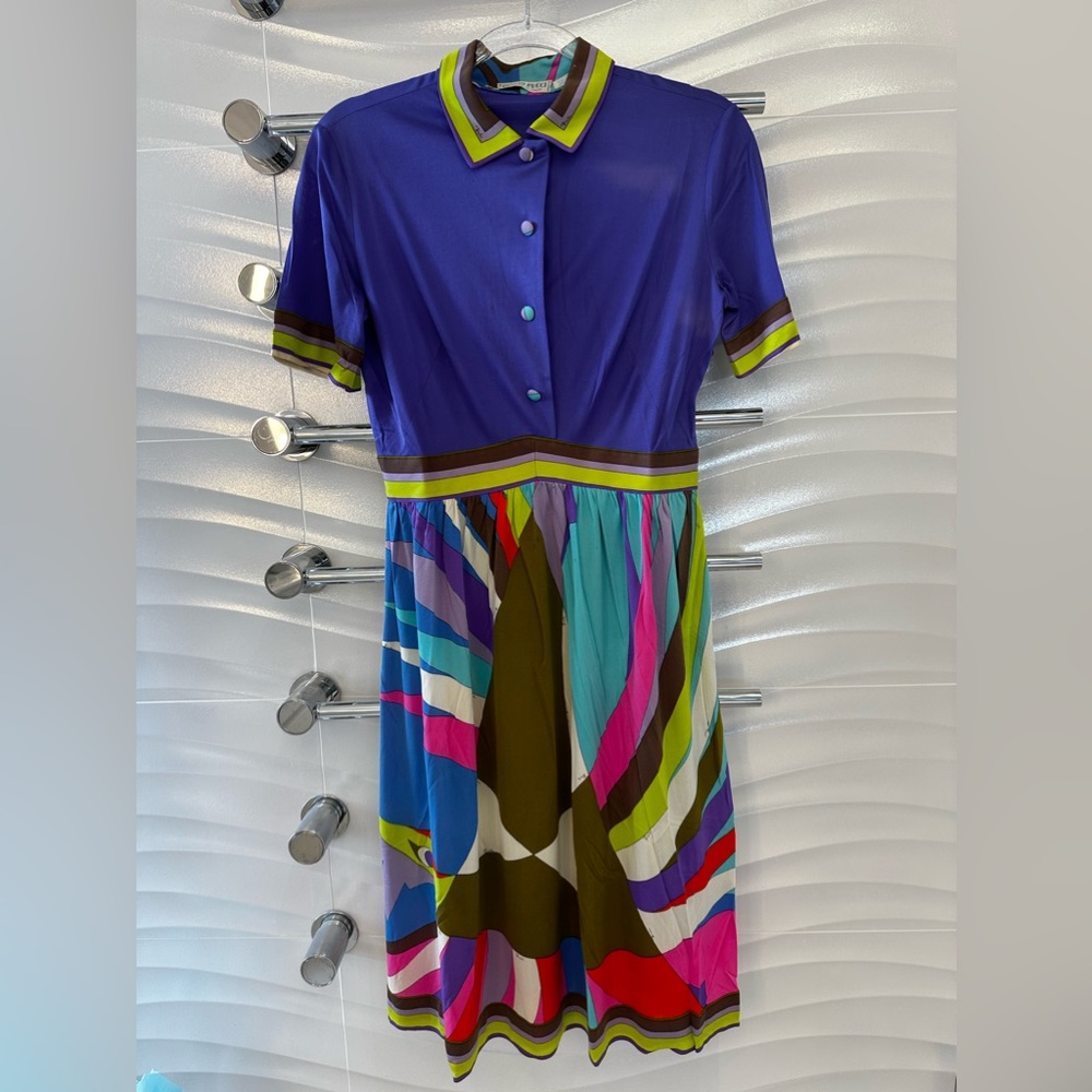 Vintage Pucci shirtwaist dress